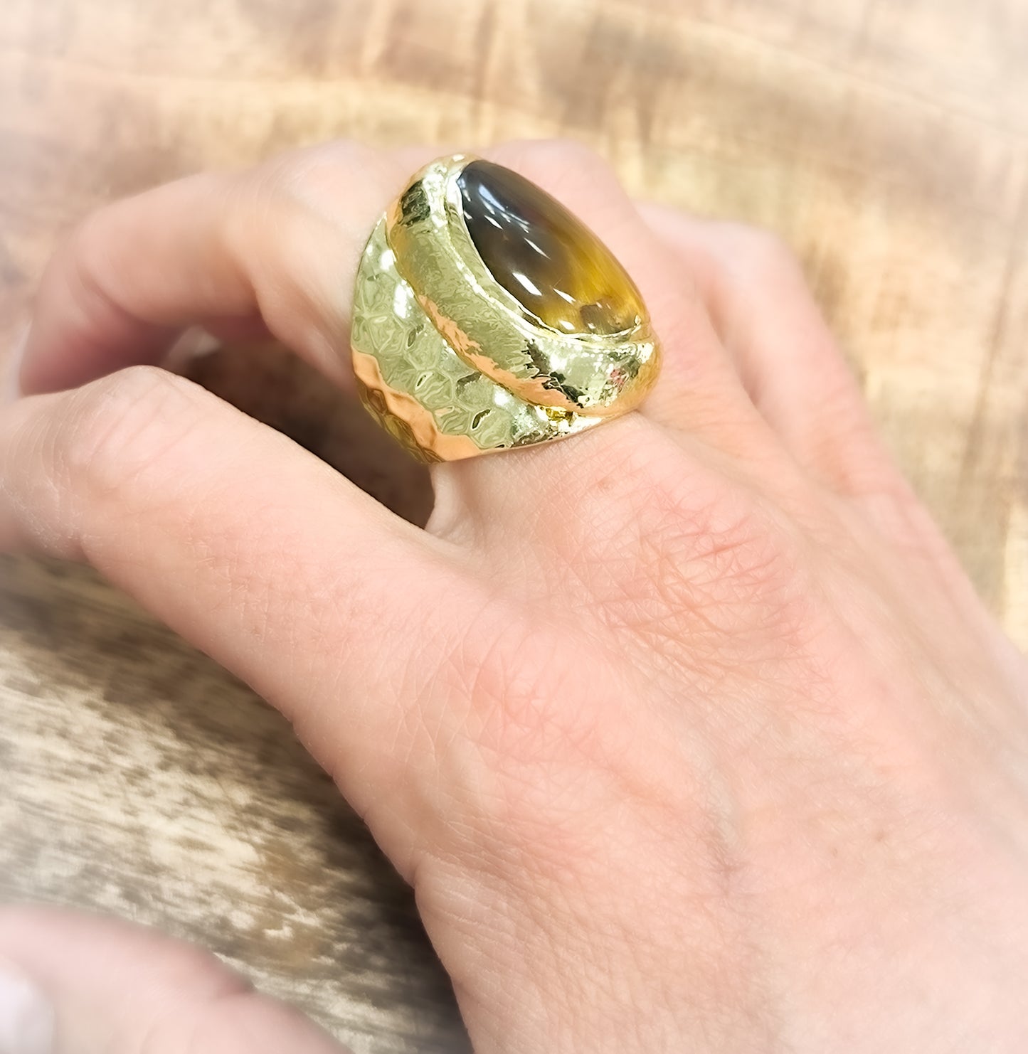 BAGUE OEIL DE TIGRE