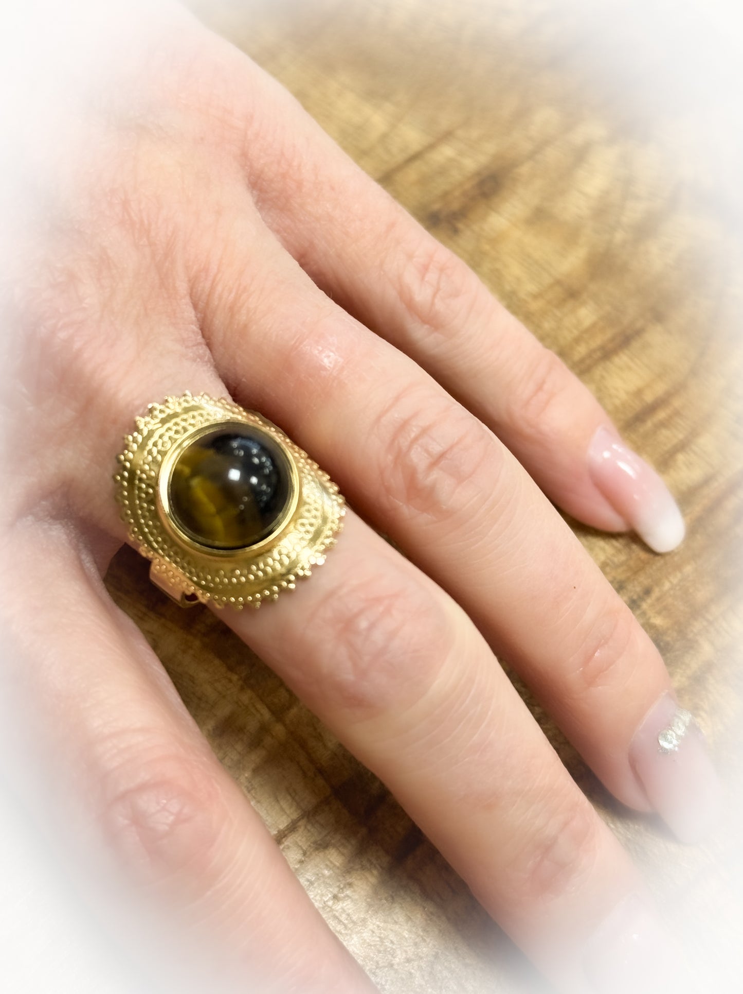 BAGUE ŒIL DE TIGRE