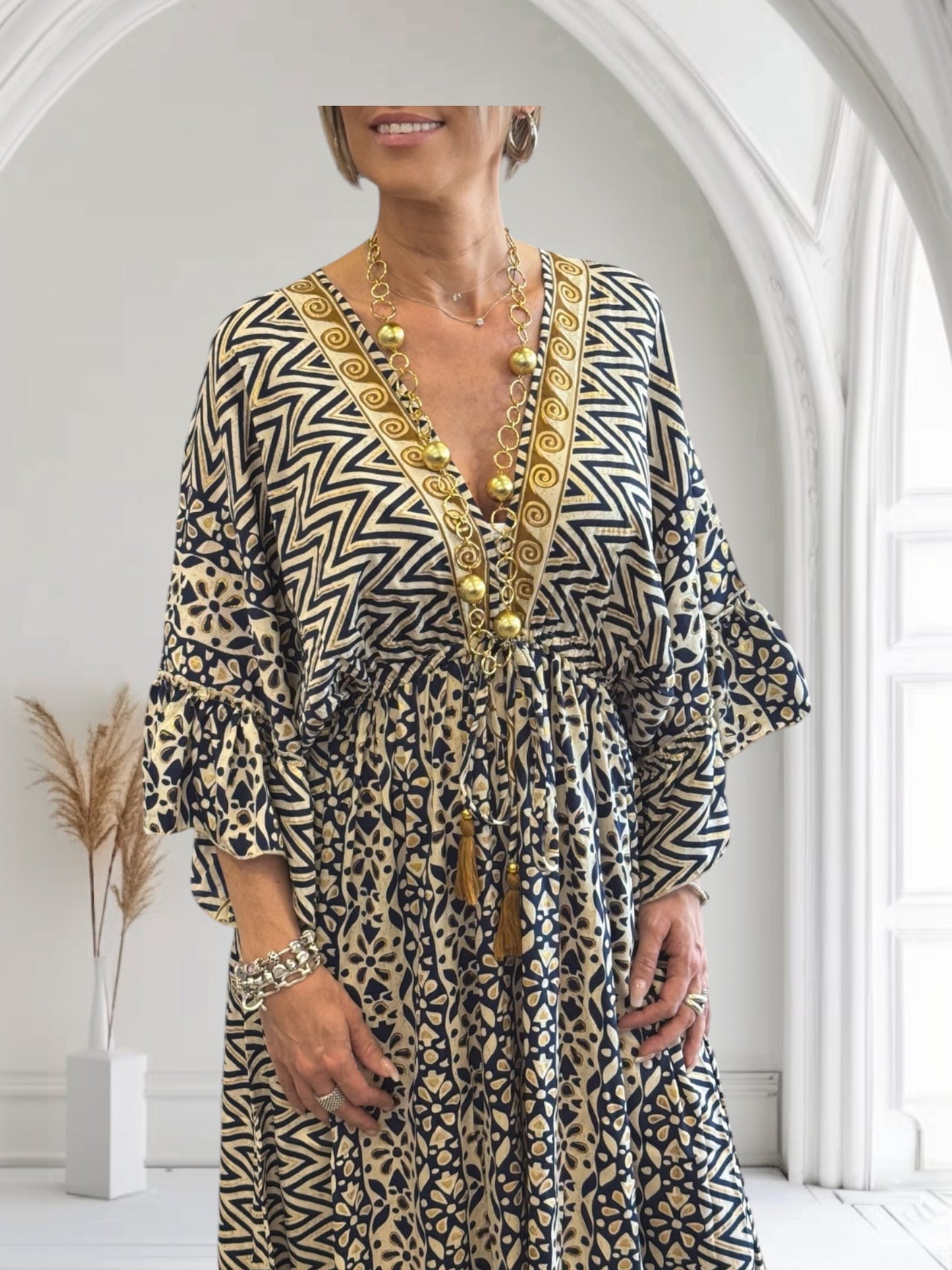 ROBE DAVINA MARINE