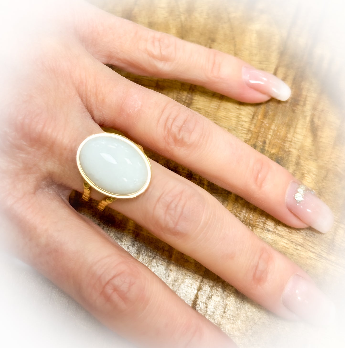 BAGUE PIERRE DE LUNE