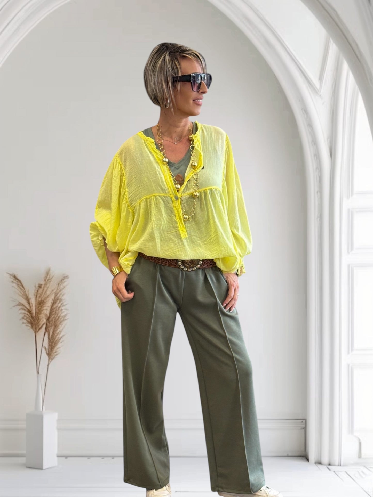 BLOUSE JANIS JAUNE