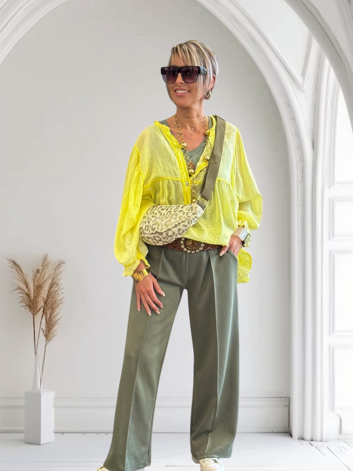 BLOUSE JANIS JAUNE