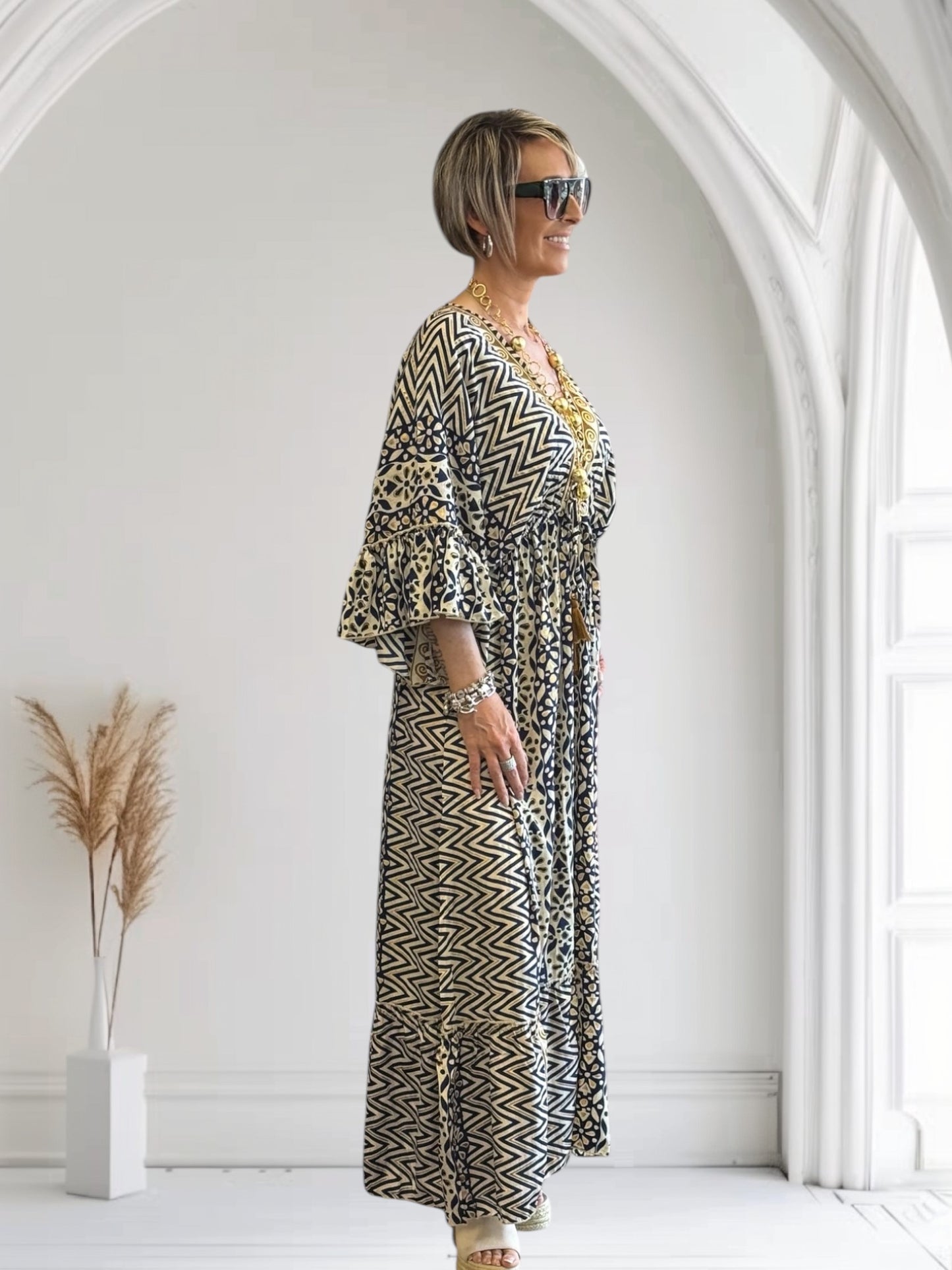 ROBE DAVINA MARINE