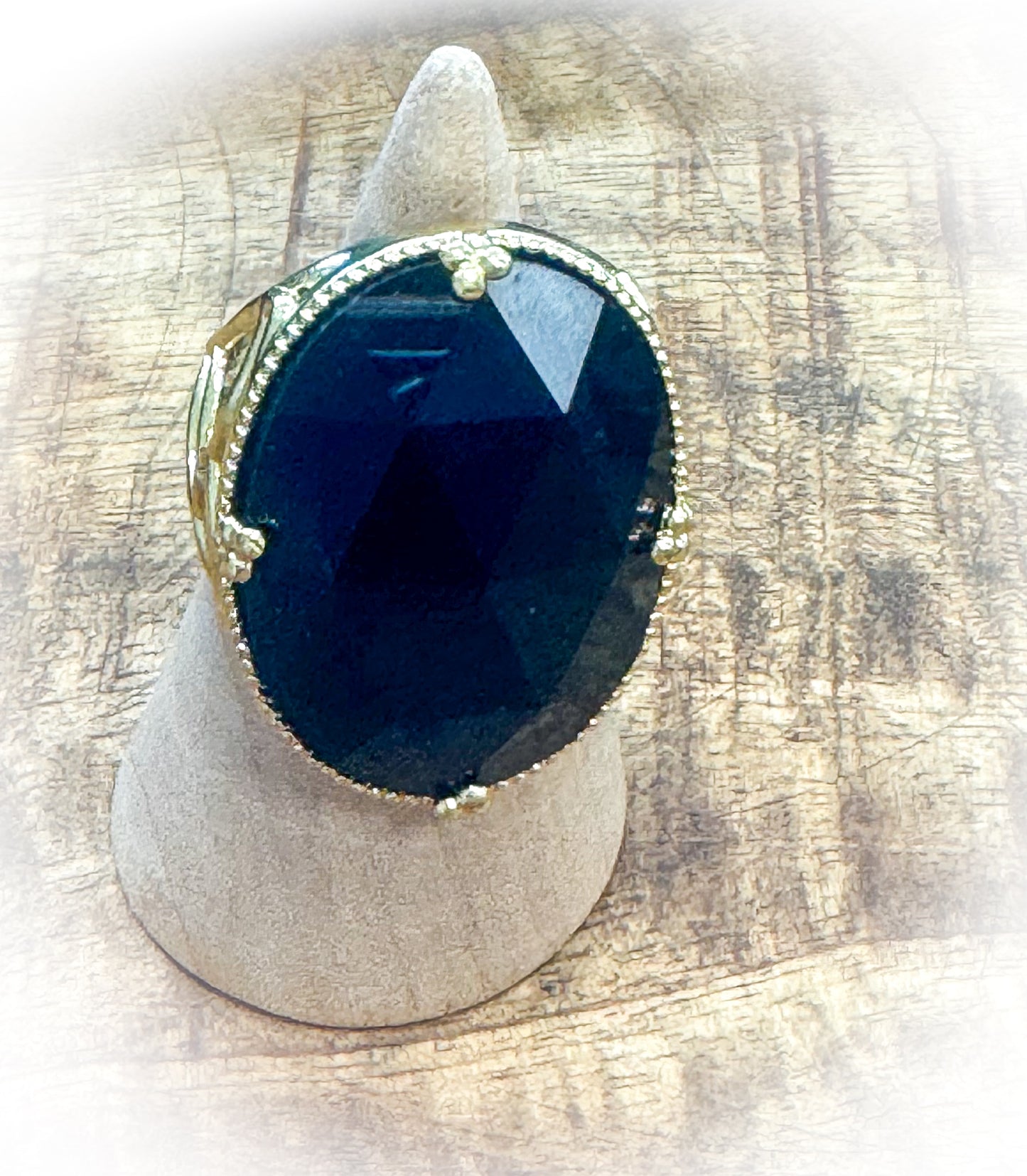 BAGUE ZELDA NOIR