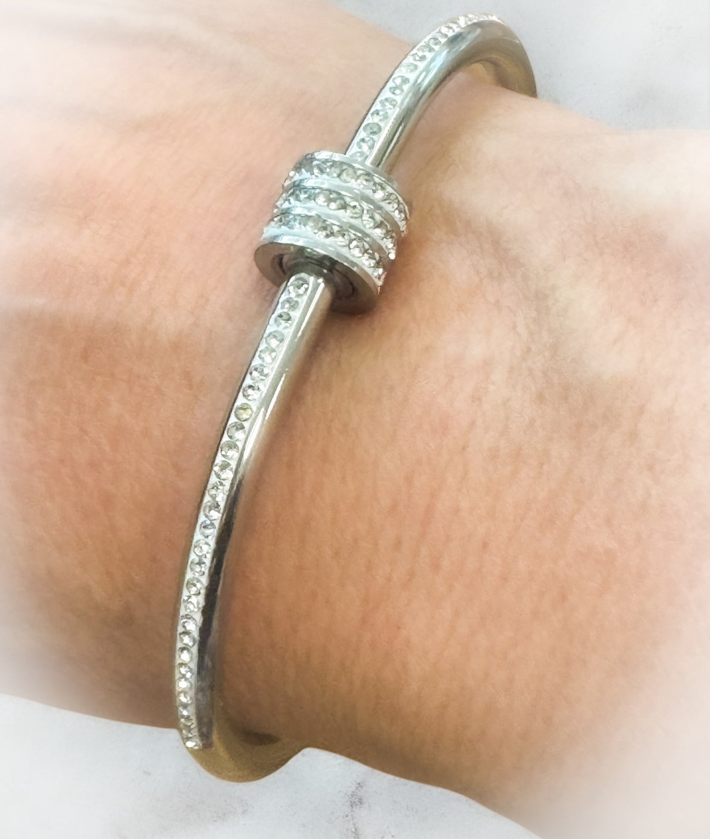 BRACELET ACIER SILVER INA