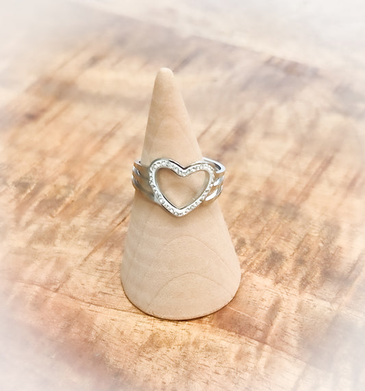 BAGUE COEUR