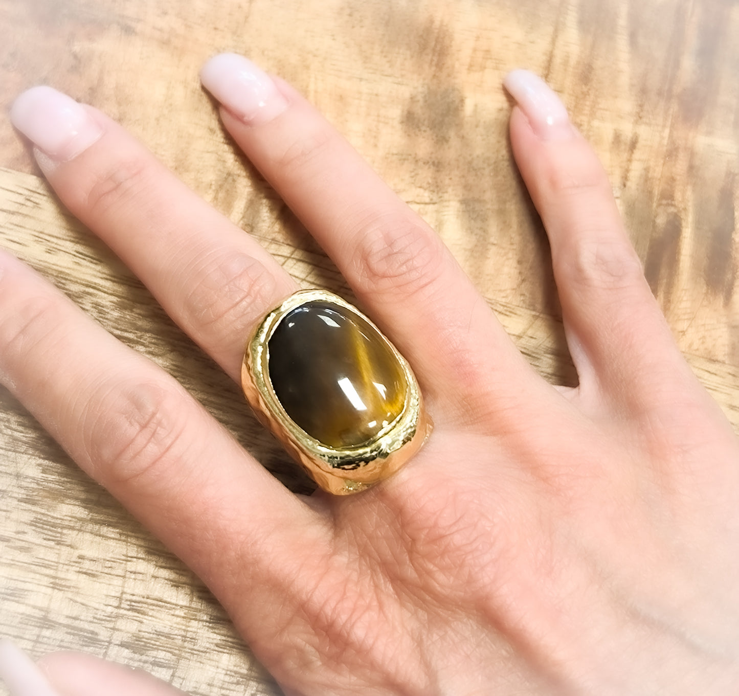 BAGUE OEIL DE TIGRE