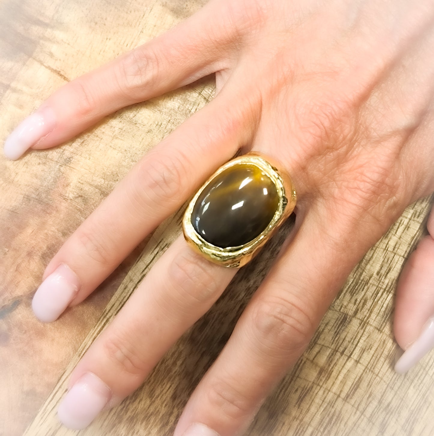 BAGUE OEIL DE TIGRE