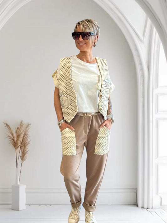 GILET JOGG BALTO TAUPE