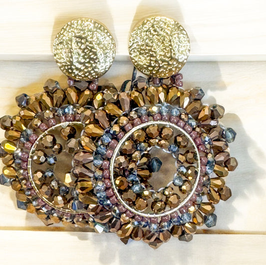 BOUCLES D’OREILLES IRIS