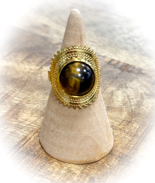 BAGUE ŒIL DE TIGRE