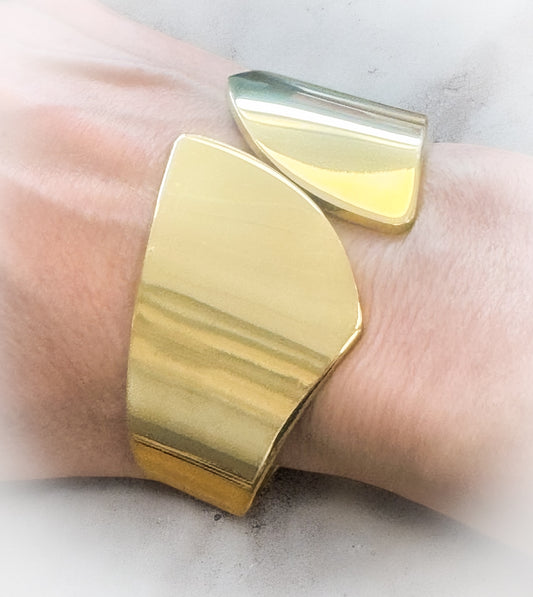BRACELET ACIER GOLD AVAH