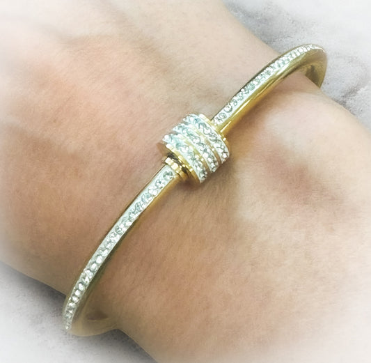 BRACELET ACIER GOLD ILNA