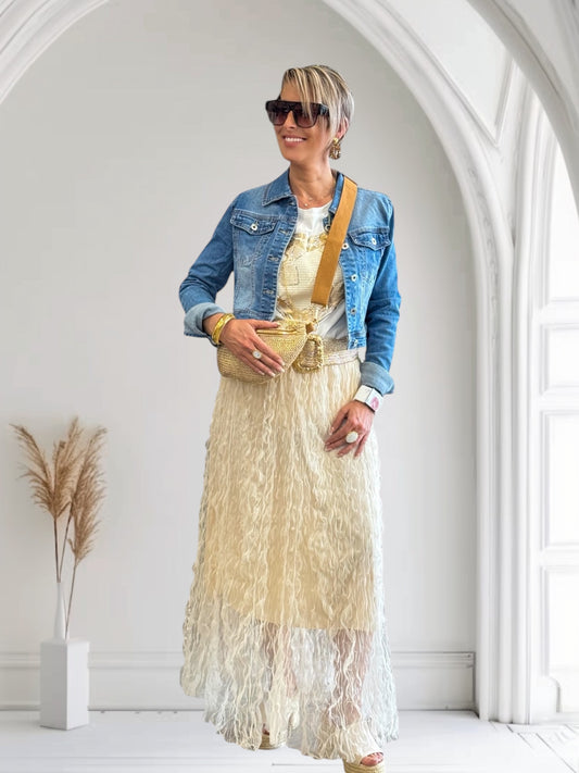 JUPE KERY BEIGE
