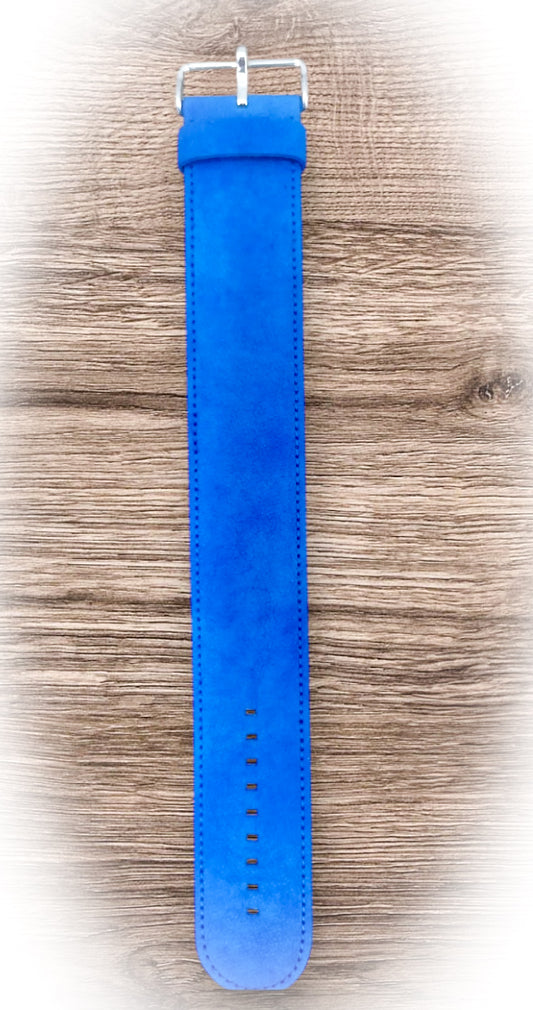 MONTRE CLASSIC LEATHER BLEU ROI Stamps