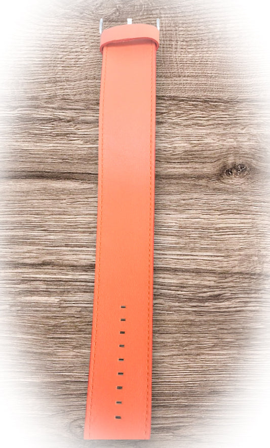 MONTRE CLASSIC LEATHER ORANGE Stamps